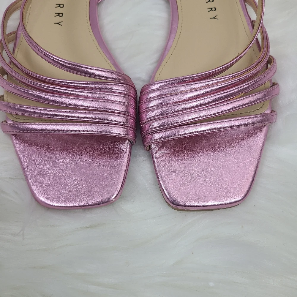Katy Metallic Strappy Perry Sandals - Picture 3 of 9